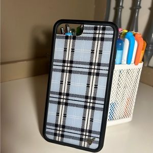 Blue Plaid iPhone 8 Plus Case
